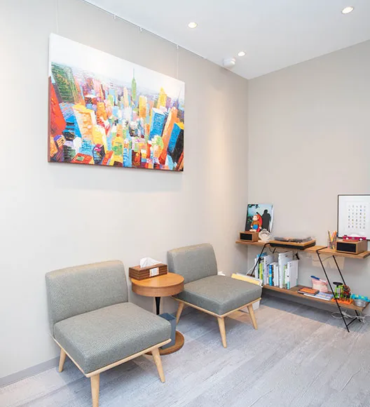 待合室｜東中野矯正歯科